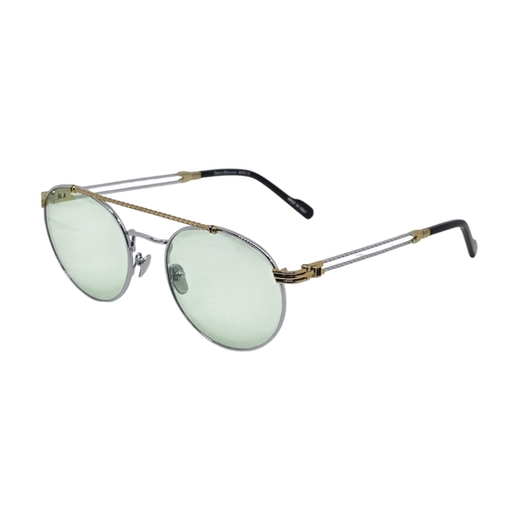 Stylish Silver and Gold Men's Sunglasses - Picture 3 of 5